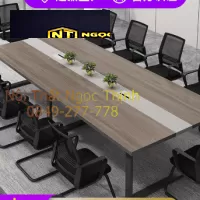 Bàn họp gỗ công nghiệp